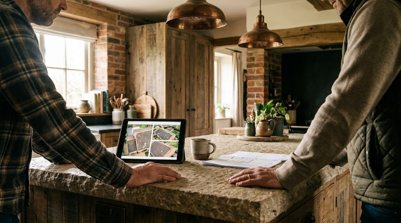 Page Roofing & Contracting — kitchen consult